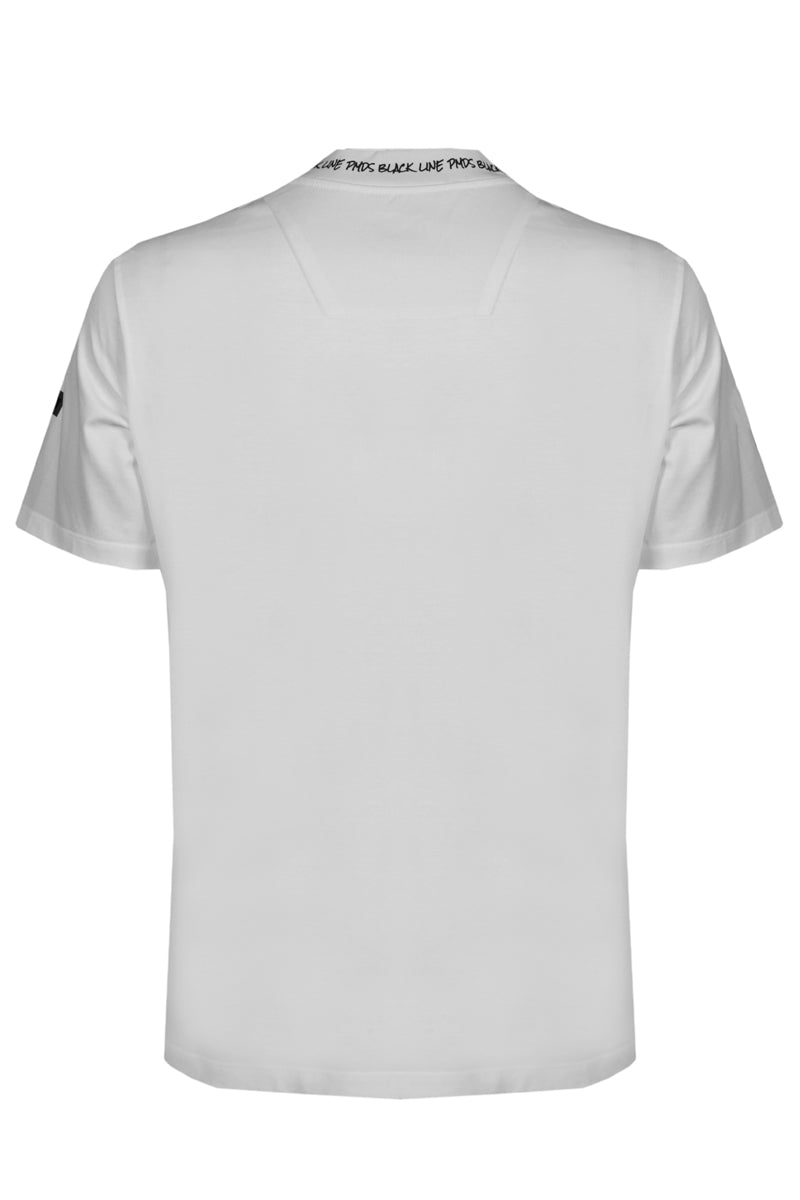 T-shirt Girocollo Mezza Manica MOCKNECK LINE S26TS323 in cotone