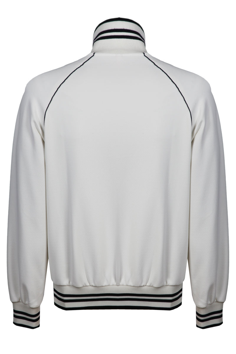 Felpa full zip EDWIN FLEECE T.780 S26SW751 in lycra nido d'ape