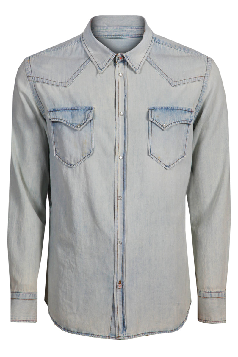 Camicia in denim LEO DENIM T.746 L.1003/ED2 S26CM3512