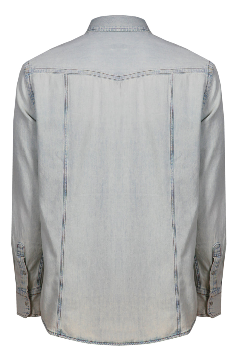 Camicia in denim LEO DENIM T.746 L.1003/ED2 S26CM3512