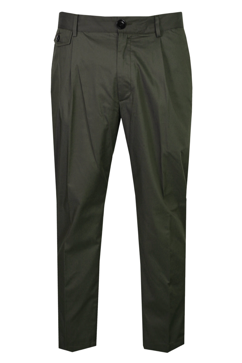 Pantaloni con vita elasticizzata THATO T.757 S26P6014 in tessuto tecnico