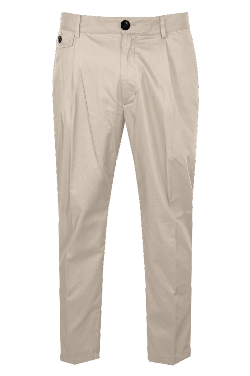 Pantaloni con vita elasticizzata THATO T.757 S26P6014 in tessuto tecnico
