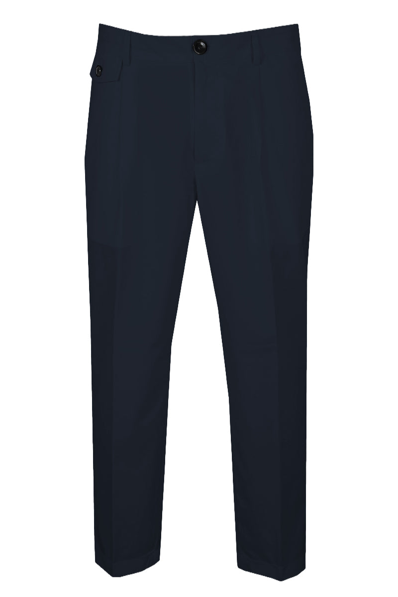 Pantaloni con vita elasticizzata THATO T.656 S26P6014 in fresco lana