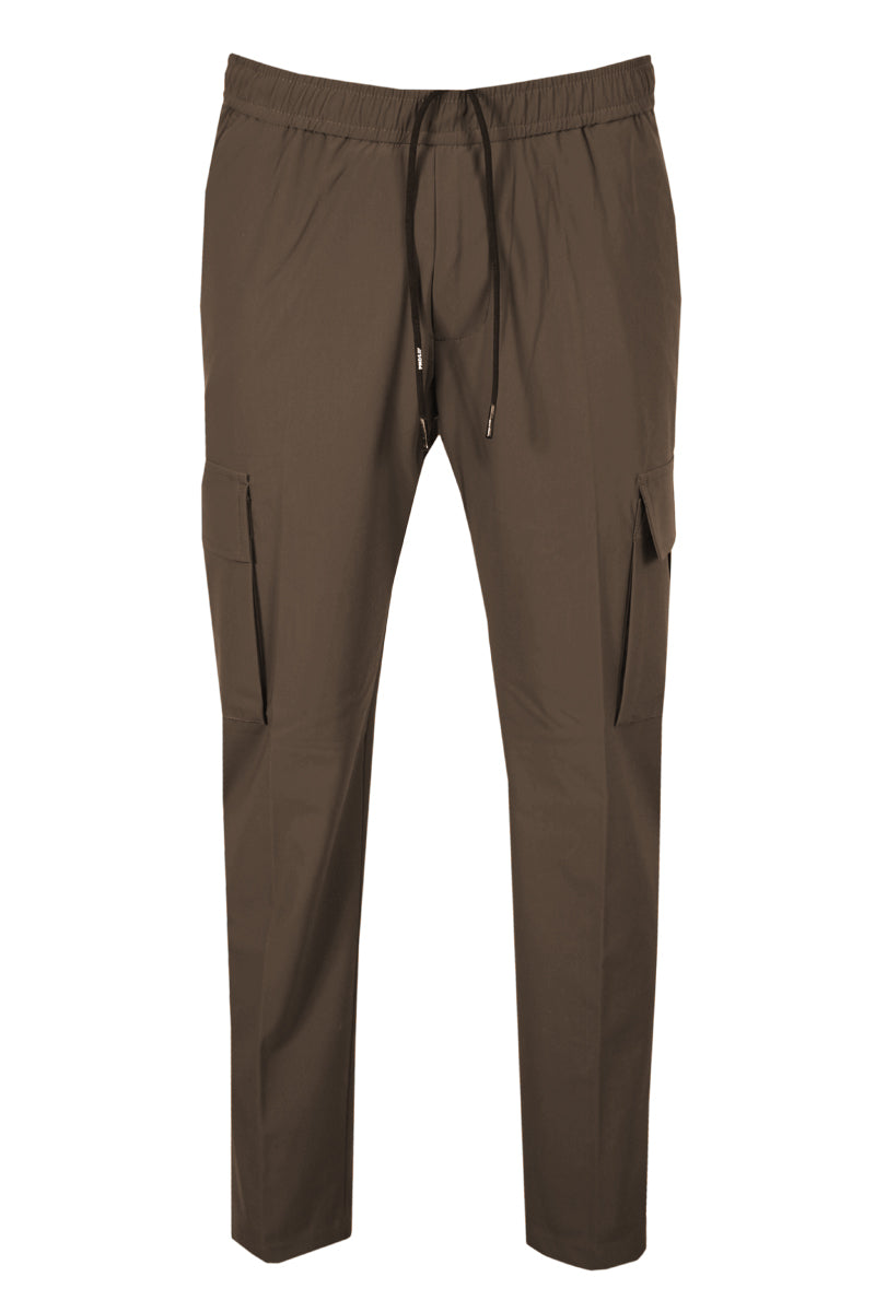 Pantalaccio NEW JOHN T.568 S26P4176 con tasconi laterali in lycra