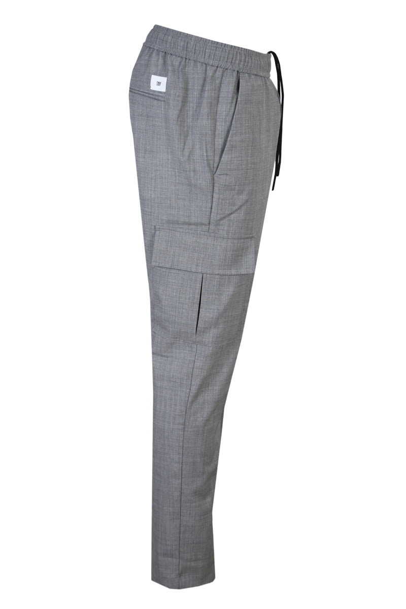 Pantalaccio NEW JOHN T.656 S26P4176 con tasconi laterali in fresco lana