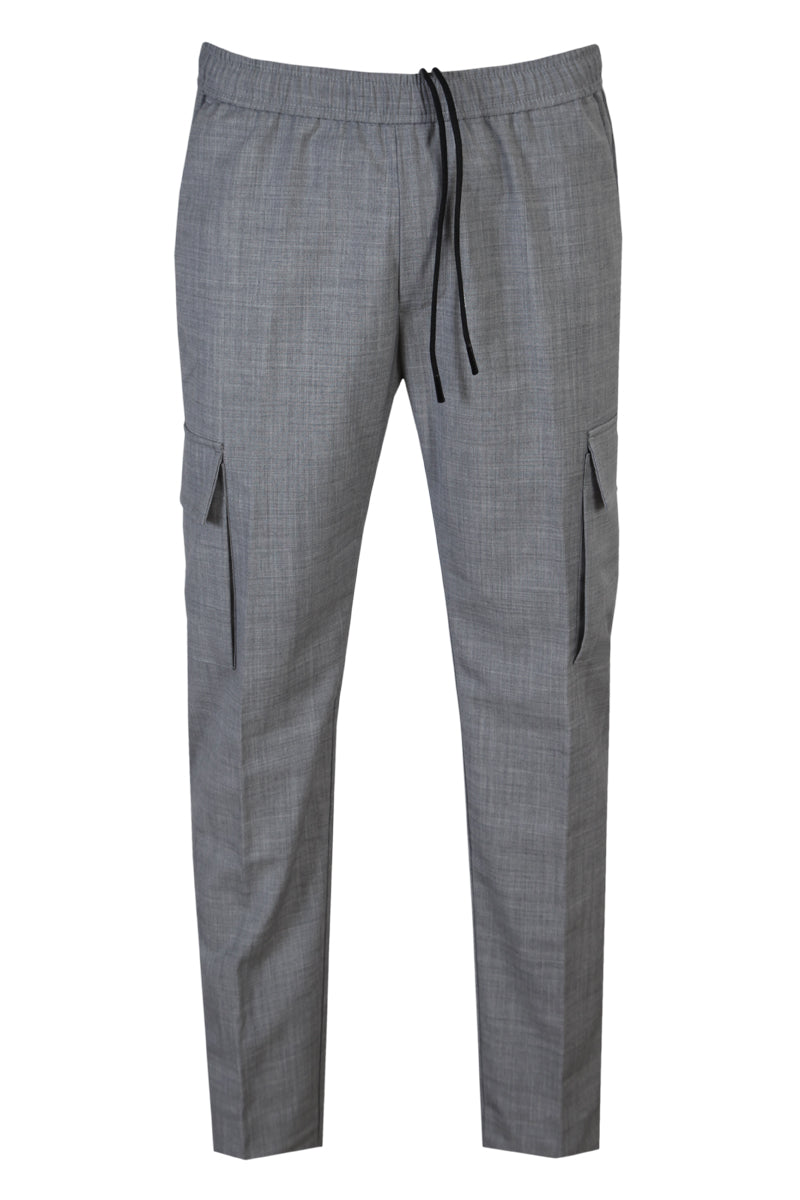 Pantalaccio NEW JOHN T.656 S26P4176 con tasconi laterali in fresco lana
