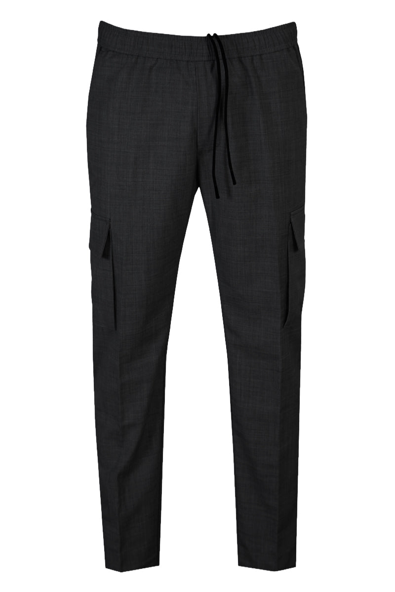 Pantalaccio NEW JOHN T.656 S26P4176 con tasconi laterali in fresco lana